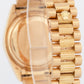 Rolex Day-Date President MOTHER OF PEARL Diamond Bark 36mm 18K Gold Watch 1803