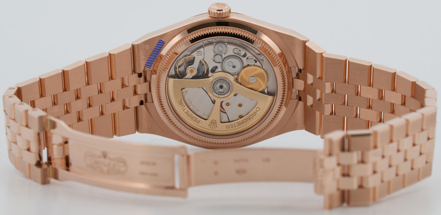 NEW 2026 PAPERS Rolex Land-Dweller 40mm WHITE 18K Rose Gold Watch 127335 BOX