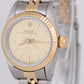 Rolex Oyster Perpetual 24mm Champagne Two-Tone 18K Gold Steel Jubilee 67193