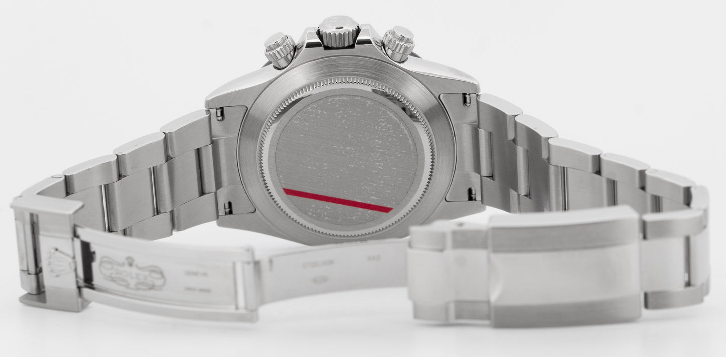 2023 PAPERS Rolex Daytona Cosmograph BLACK Ceramic 40mm Stainless 116500 LN BOX