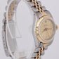 Rolex Oyster Perpetual 24mm Champagne Two-Tone 18K Gold Steel Jubilee 67193