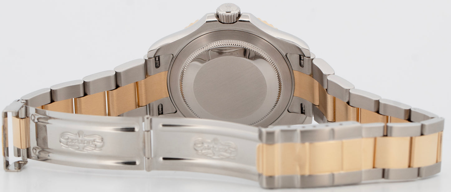 Rolex Yacht-Master 40mm SLATE Gray 18K Yellow Gold Two-Tone Steel 16623 Watch