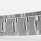 PAPERS Rolex Air-King BLUE 3-6-9 Stainless Steel 34mm Oyster Watch 114200 BOX