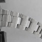 1982 Rolex Oyster Perpetual Date Silver 34mm Steel Oyster Watch 15000 Box Papers
