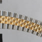 Rolex DateJust 36mm Champagne Two-Tone 18K Yellow Gold Steel JUBILEE Watch 16013