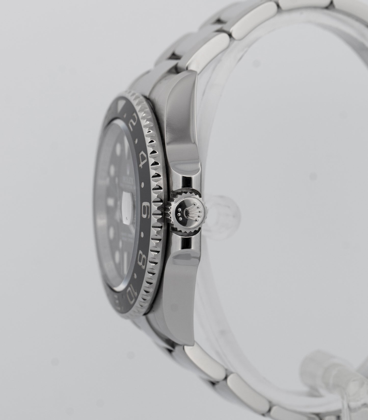 PAPERS Rolex GMT-Master II BLACK Green Ceramic Stainless 40mm 116710 LN BOX