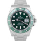 MINT PAPERS Rolex Submariner Date HULK Green Ceramic 40mm 116610 LV Watch BOX