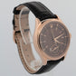 2026 CPO Rolex Cellini Dual Time 50525 Brown 18K Rose Gold 39mm Watch Box Papers
