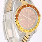1997 PAPERS Rolex GMT-Master II ROOT BEER Two-Tone Gold Brown 40mm 16713 Watch