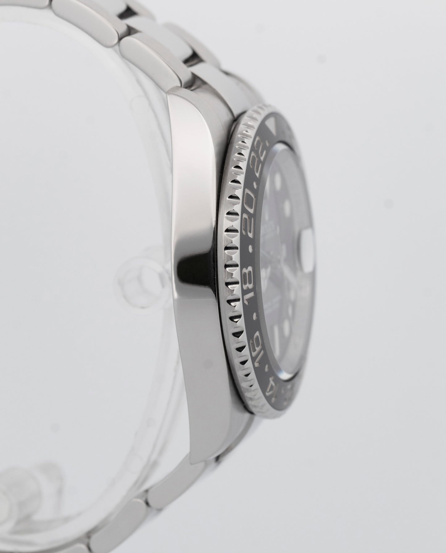 PAPERS Rolex GMT-Master II BLACK Green Ceramic Stainless 40mm 116710 LN BOX