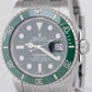 MINT PAPERS Rolex Submariner Date HULK Green Ceramic 40mm 116610 LV Watch BOX