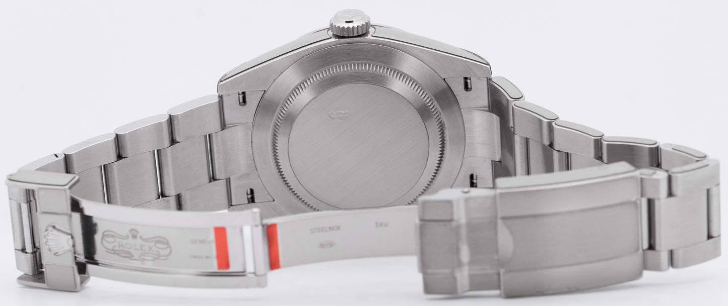 PAPERS Rolex Explorer 40mm Stainless Steel 3-6-9 Black 224270 Watch Oyster BOX