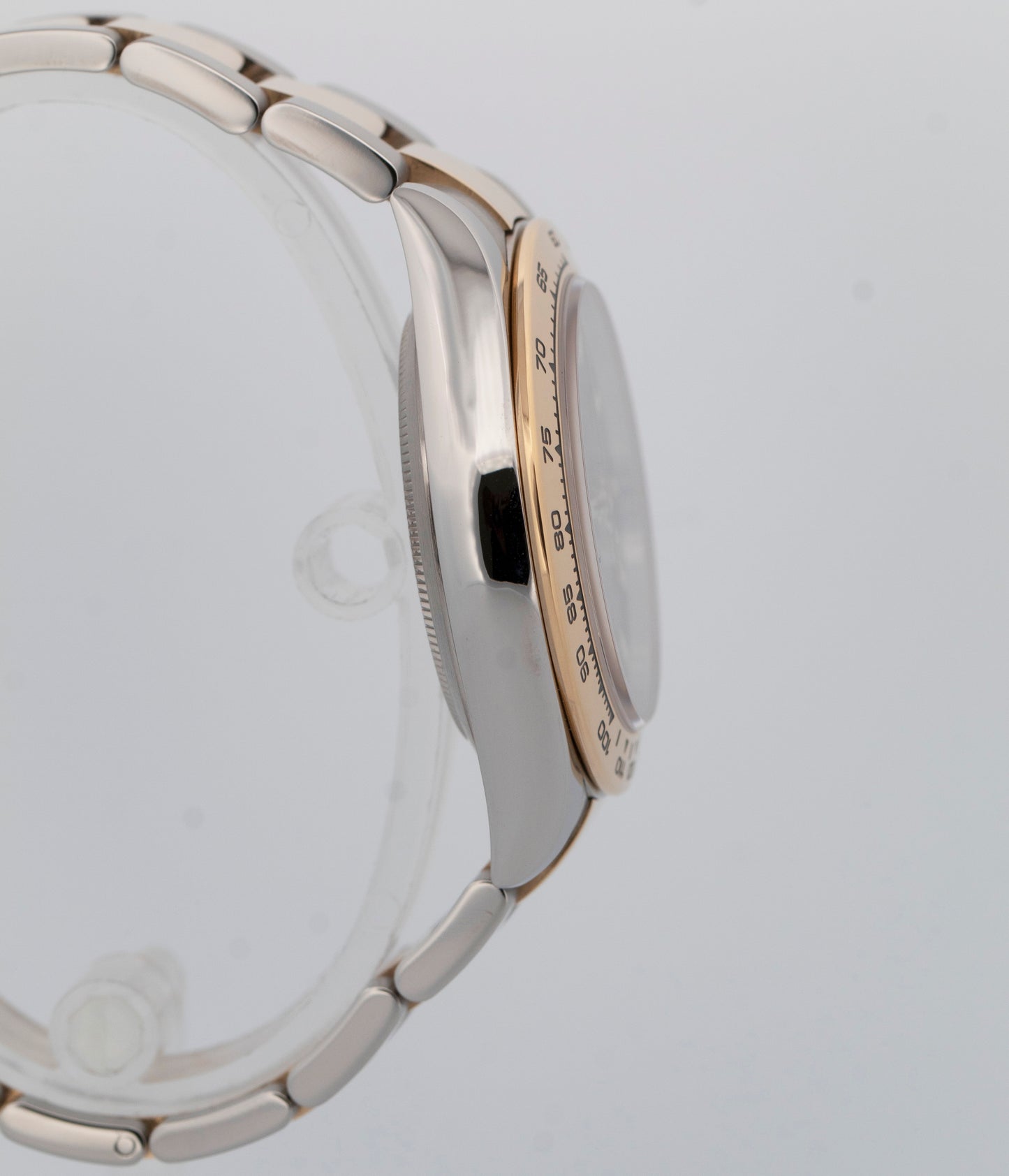 Rolex Daytona BLACK Two-Tone 18K Yellow Gold Stainless Steel Watch 116503