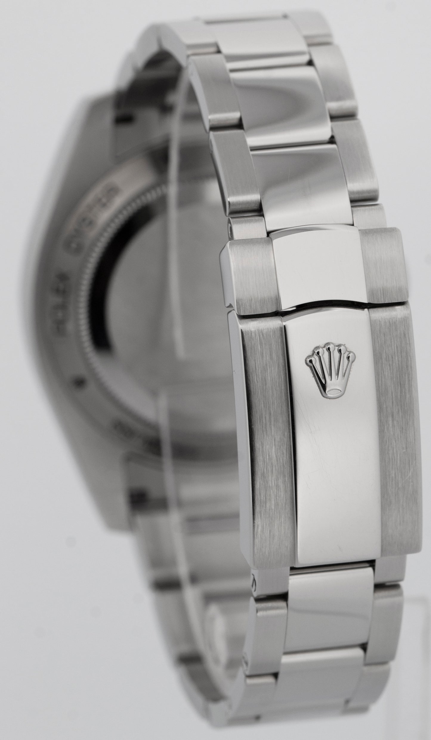 2017 PAPERS Rolex Milgauss White Orange Stainless Steel 40mm Watch 116400 BOX