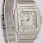 MINT Cartier Santos Galbee PATINA Ivory Stainless Steel 29mm Quartz Watch 987901