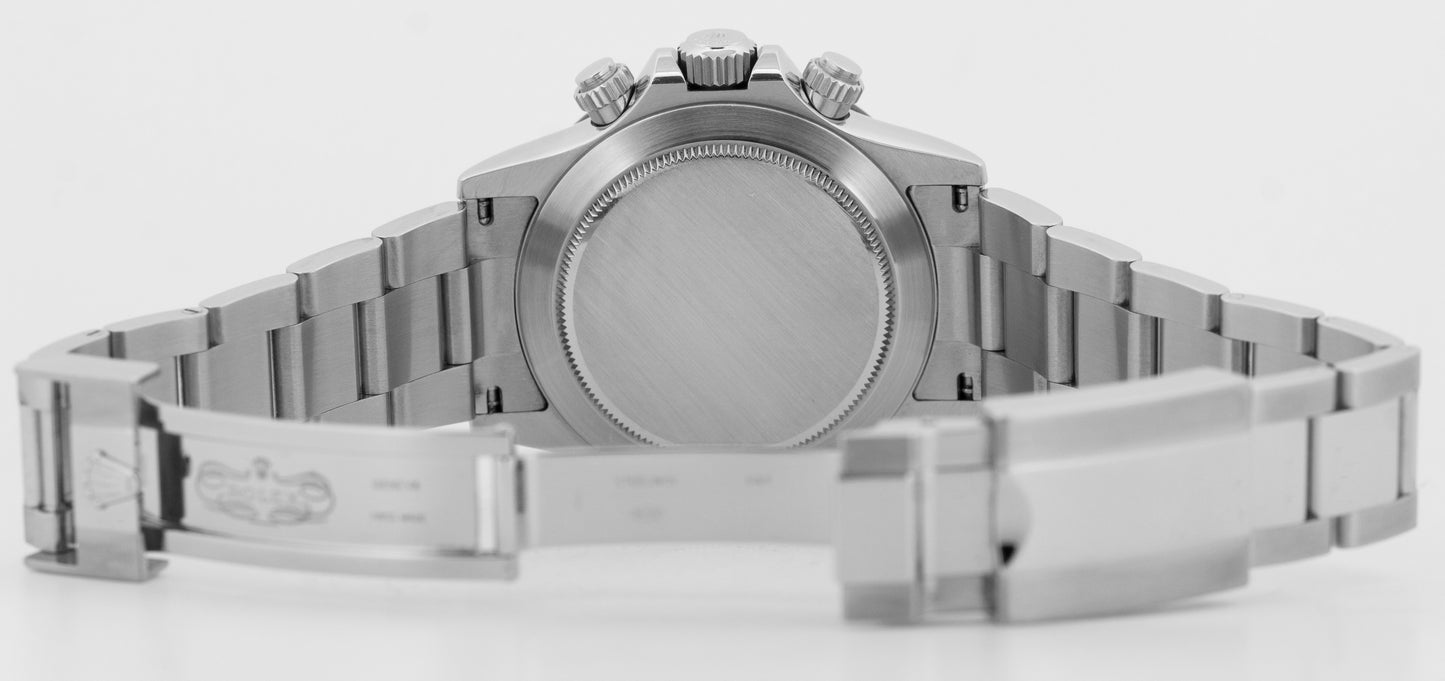 PAPERS Rolex Daytona 116500 LN Ceramic PANDA White Stainless Steel 40mm BOX