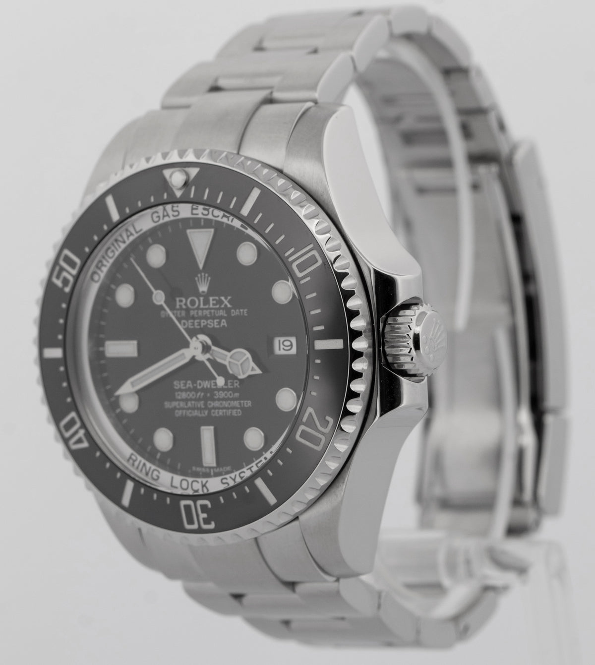 2009 PAPERS Rolex Sea-Dweller Deepsea BLACK Steel 44mm 116660 Watch BOX