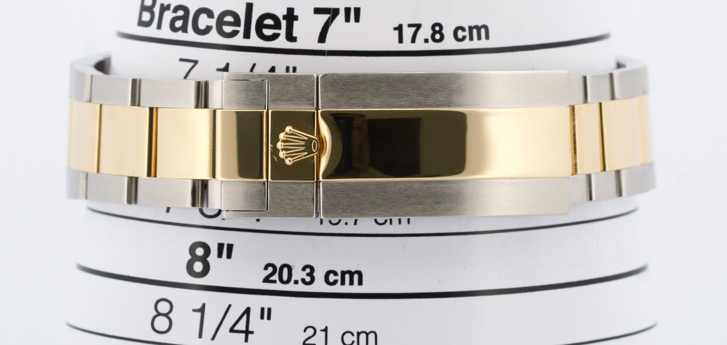 Rolex Submariner Date BLUE 41mm 18K Yellow Gold Steel CERAMIC 126613 LB Watch