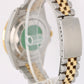 1997 PAPERS Rolex GMT-Master II ROOT BEER Two-Tone Gold Brown 40mm 16713 Watch