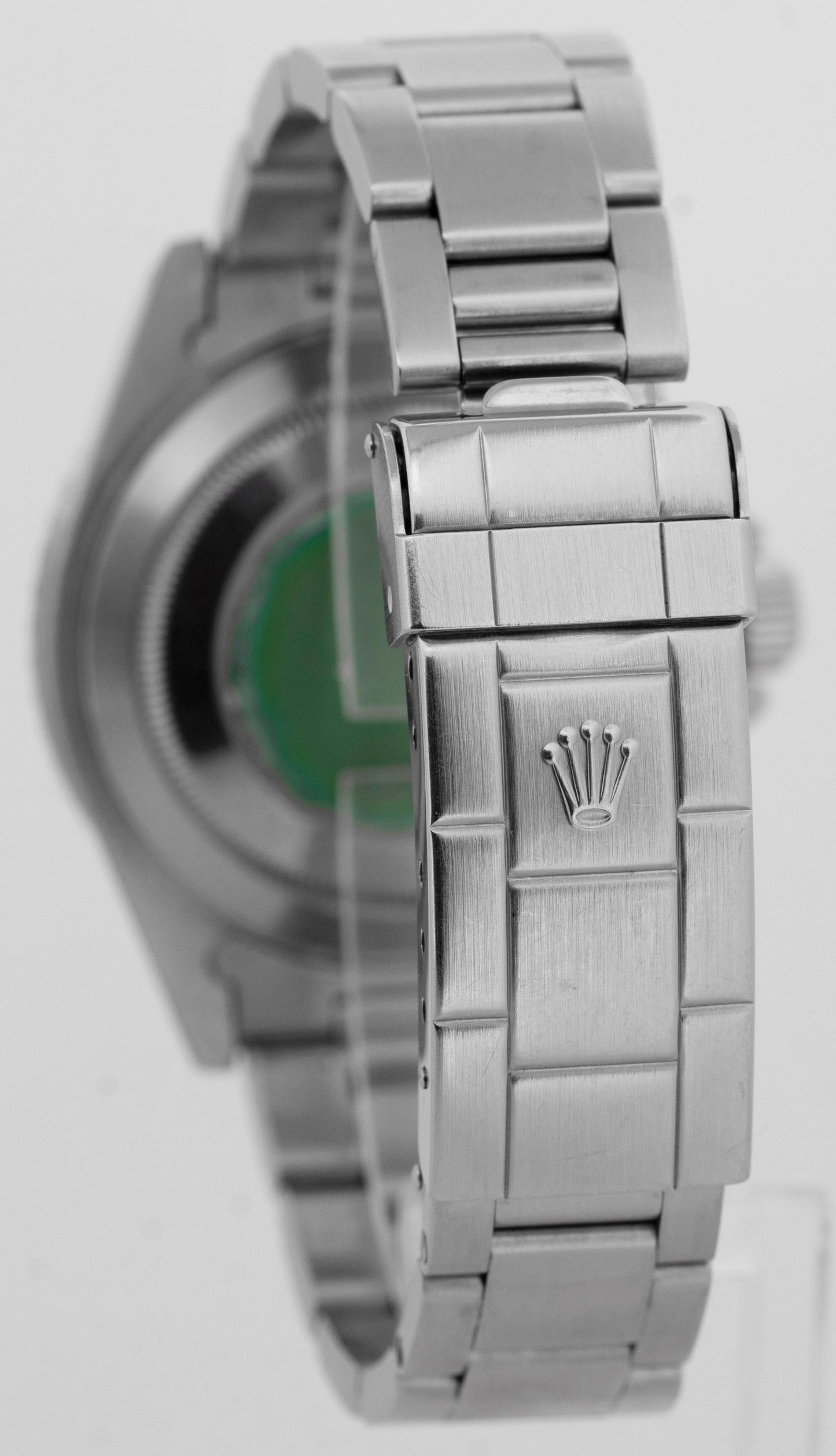 UNPOLISHED PAPERS Rolex Submariner No-Date Steel Black 40mm Watch 14060 BOX