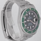 MINT PAPERS Rolex Submariner Date HULK Green Ceramic 40mm 116610 LV Watch BOX