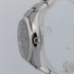 2012 PAPERS Rolex Air-King BLUE 3-6-9 Stainless Steel 34mm Watch 114200 BOX