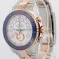 2017 Rolex Yacht-Master II 116681 White Two-Tone Rose Gold 44mm Watch Box Papers