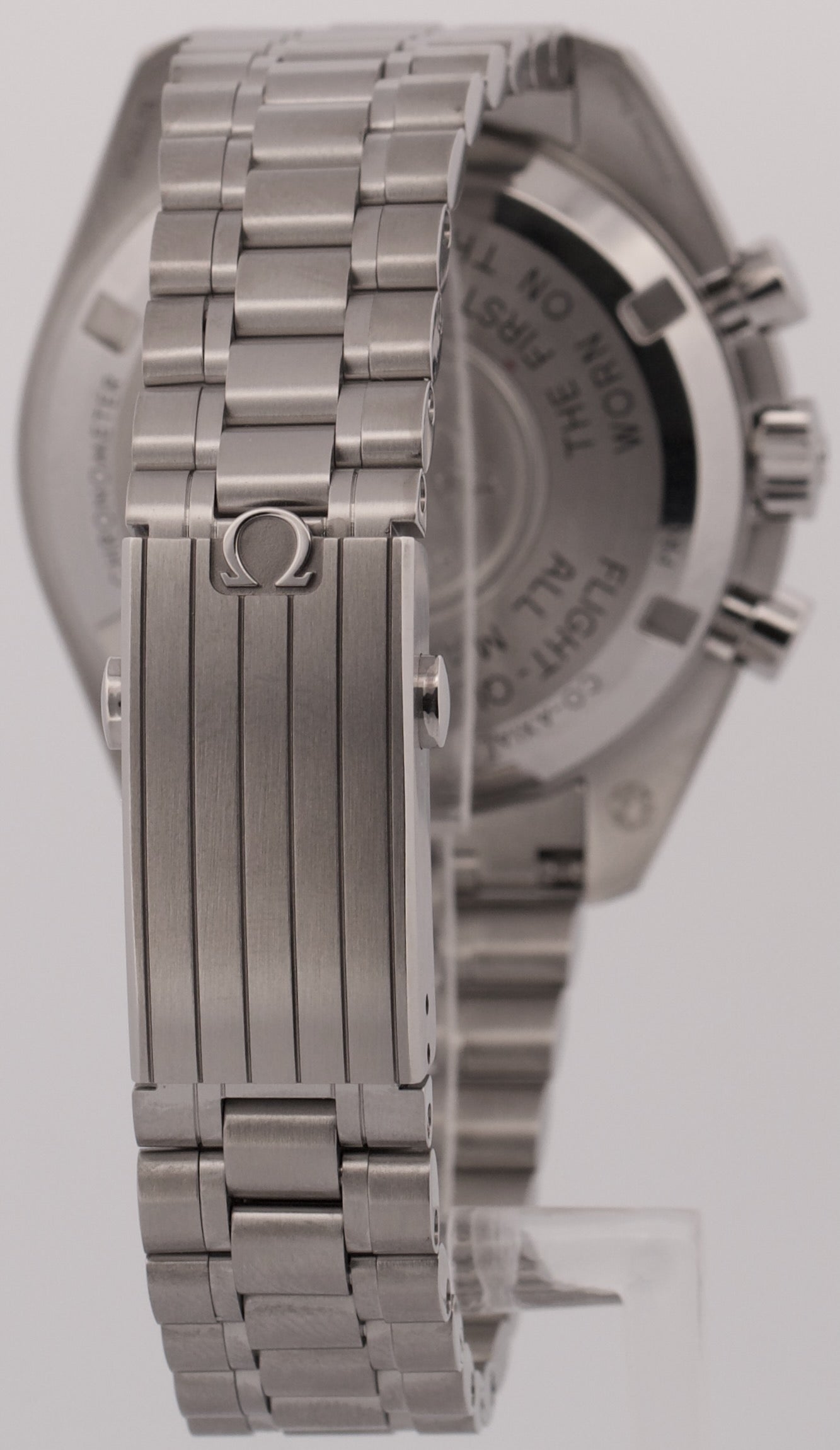 PAPERS Omega Speedmaster Moonwatch 42mm BLACK Steel 310.30.42.50.01.001 BOX