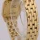Ladies Cartier Panthere Small WHITE ROMAN 18K Yellow Gold 22mm Quartz 866911 BOX