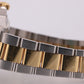 UNPOLISHED 2006 PAPERS Rolex Submariner Date BLUE Two-Tone 18K 40mm 16613 BOX