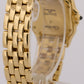 Ladies Cartier Panthere Small WHITE ROMAN 18K Yellow Gold 22mm Quartz 866911 BOX