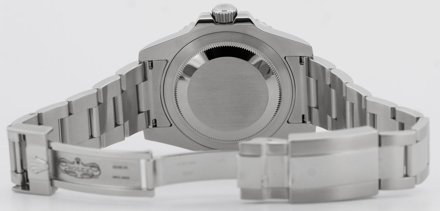 PAPERS Rolex GMT-Master II BLACK Green Ceramic Stainless 40mm 116710 LN BOX