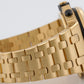 PAPERS Audemars Piguet Royal Oak Offshore BRICK 18K Yellow Gold BLUE 26470BA BOX