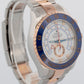 2017 Rolex Yacht-Master II 116681 White Two-Tone Rose Gold 44mm Watch Box Papers