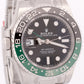 NEW STICKERED PAPERS Rolex GMT-Master II SPRITE GREEN Steel 40mm 126720 VTNR BOX