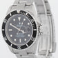 NOS STICKERED Rolex Submariner Date BLACK Stainless 40mm NO-HOLES 16610 BOX