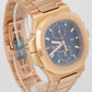 Patek Philippe Nautilus 40.5mm Rose Gold Travel Time Chronograph 5990/1R-001 B+P