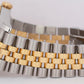 Rolex DateJust 36mm CHAMPAGNE Fluted Two-Tone JUBILEE 18K Gold 116233 Watch