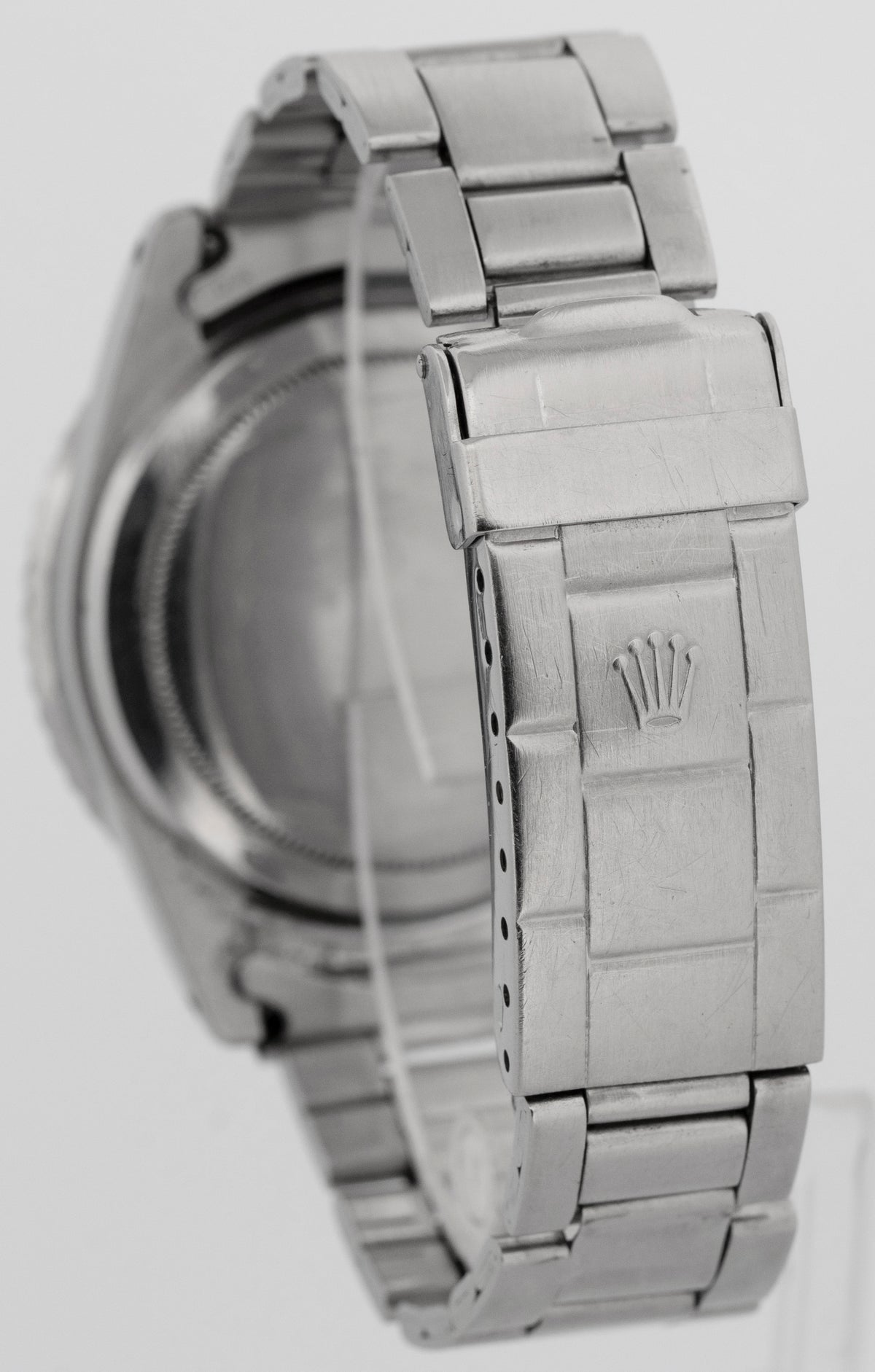 Rolex No-Date Submariner 5512 Gilt Black Stainless Steel 40mm Oyster Watch