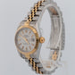 Rolex DateJust WHITE Two-Tone Jubilee 18K Yellow Gold Steel 26mm 79173 Watch