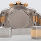 Rolex Daytona BLACK Two-Tone 18K Yellow Gold Stainless Steel Watch 116503