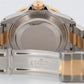 Rolex Submariner Date 40mm BLUE Two-Tone 18K Gold Stainless Steel 16613 Watch