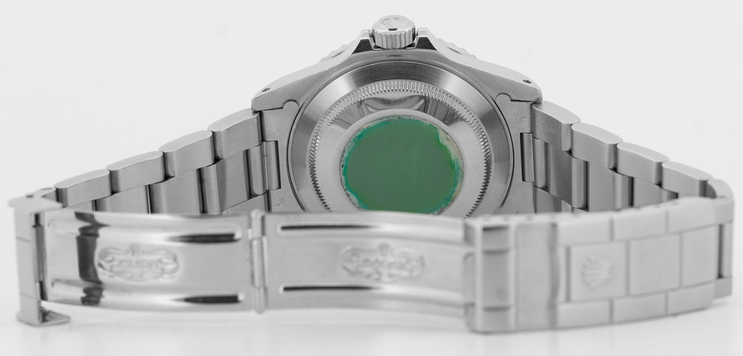 UNPOLISHED PAPERS Rolex Submariner No-Date Steel Black 40mm Watch 14060 BOX