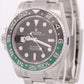 NEW STICKERED PAPERS Rolex GMT-Master II SPRITE GREEN Steel 40mm 126720 VTNR BOX