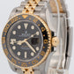 Rolex GMT-Master II 18K Yellow Gold BLACK Steel 18K 40mm JUBILEE 126713 GRNR