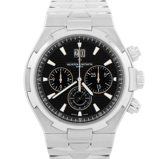 Vacheron Constantin Overseas Chronograph BLACK Stainless Steel 42mm 49150 Watch