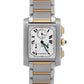 Ladies Cartier Tank Francaise Chronograph Quartz Two-Tone 28mm 2303 W51004Q4