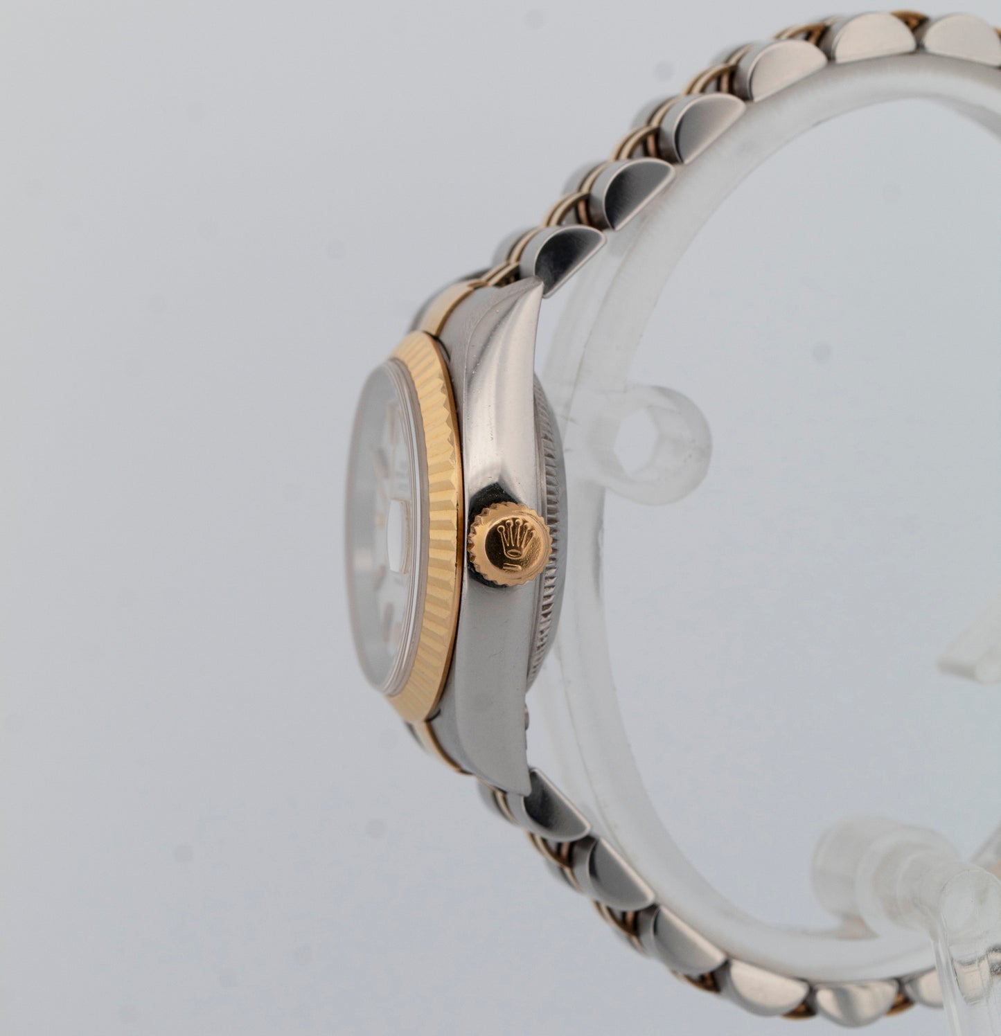 Rolex DateJust WHITE Two-Tone Jubilee 18K Yellow Gold Steel 26mm 79173 Watch