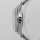 PAPERS Rolex DateJust Silver 36mm Stainless Steel Engine-Turned Watch 16220 BOX