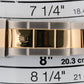 Rolex Submariner Date 40mm BLUE Two-Tone 18K Gold Stainless Steel 16613 Watch